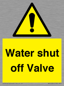 Water shut off Valve